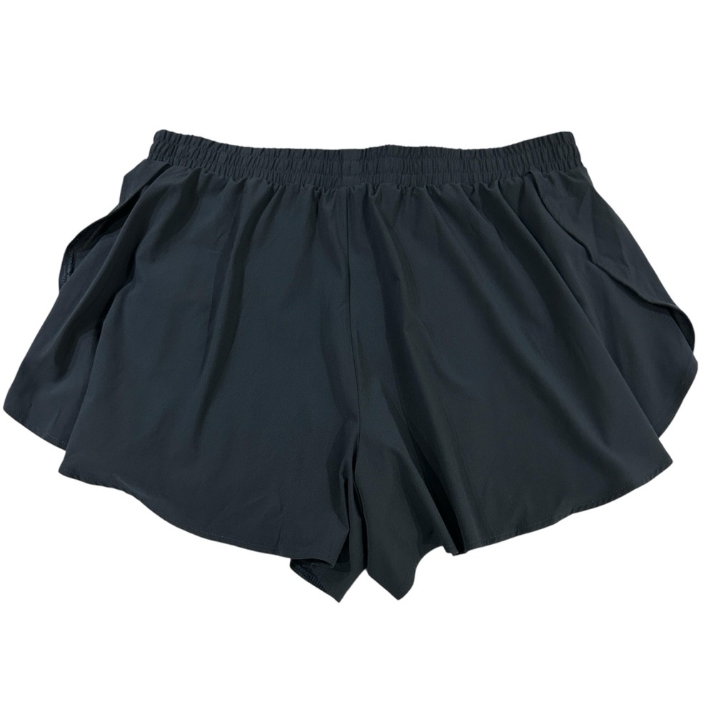 All In Motion Navy Blue High-Rise Flutter Shorts - Picture 2 of 6